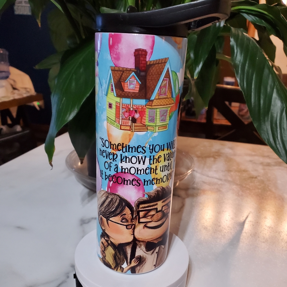 UP Carl & Ellie and Russell & Dug 20oz Tumbler 🎉 Sale